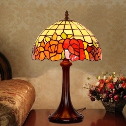 Lampă de masă Tiffany cu...