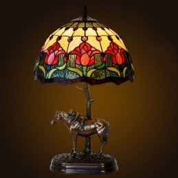 Lampă de masă retro Tiffany...