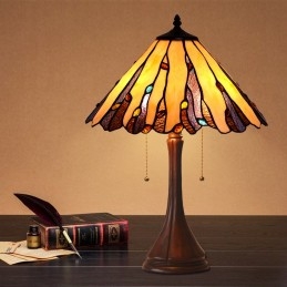 Lampă de masă retro Tiffany...