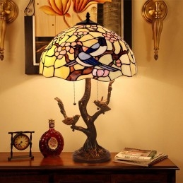 Lampă de masă retro Tiffany...