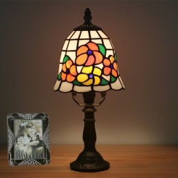 Lampă de masă Tiffany cu...