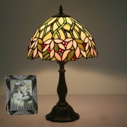 Lampă de masă Tiffany cu...