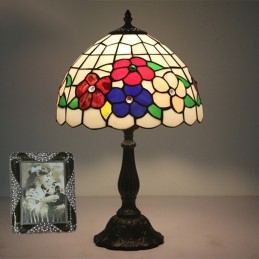 Lampă de masă Tiffany cu...