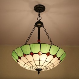 Lampă suspendată Tiffany cu...