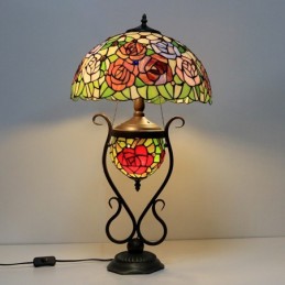 Lampa Tiffany Lampa De Masa...