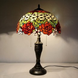 Lampă de masă retro Tiffany...