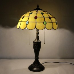 Lampă de masă retro Tiffany...