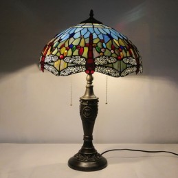 Lampă de masă retro Tiffany...